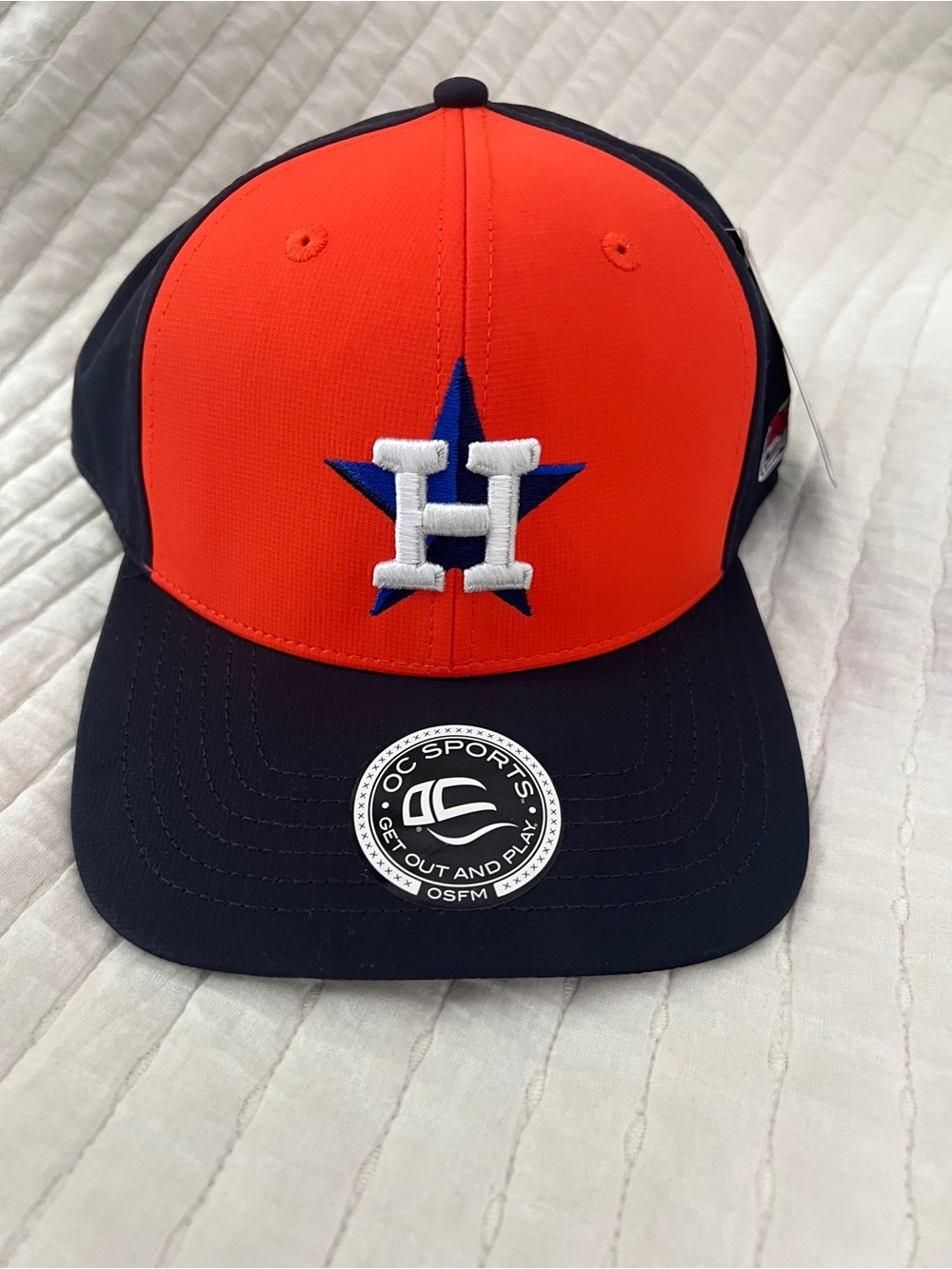 Houston Astros Two-Tone Orange & Navy Baseball Cap